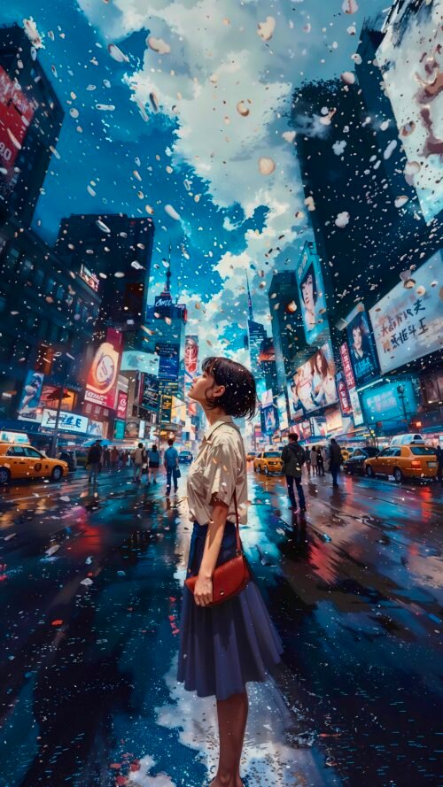 3. Nightfall on Broadway Nightfall on Broadway