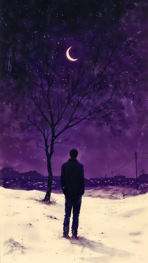 63 Moonlit Musing 4k Moonlit Musing