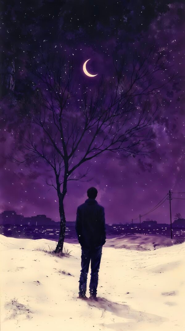 63 Moonlit Musing 4k Moonlit Musing